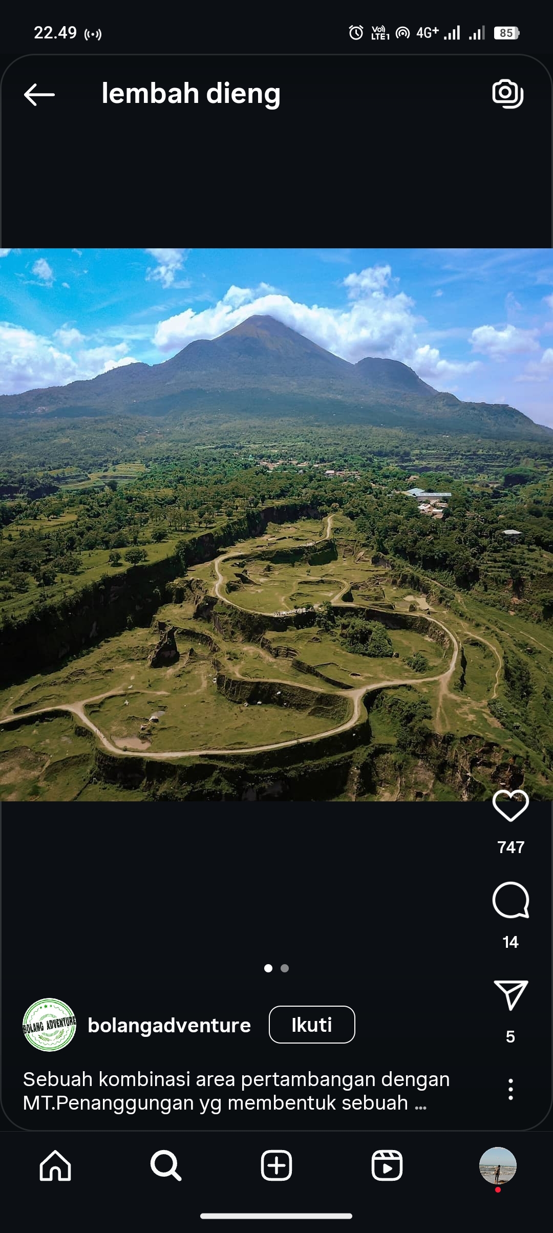 Coba aja liburan ke lembah dieng saat liburan panjang