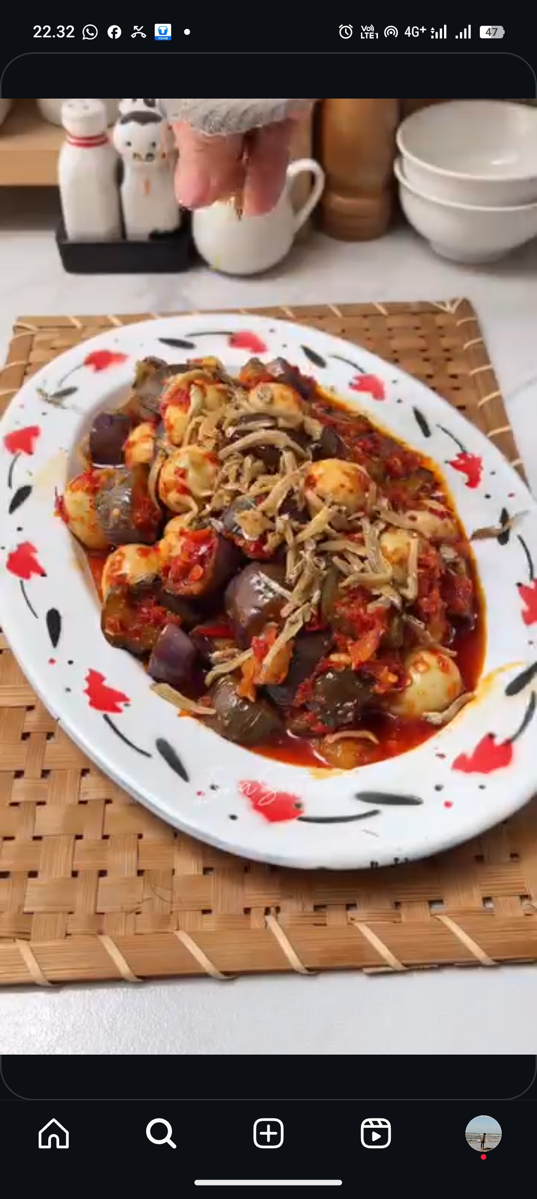 Balado Terong Tahu Teri