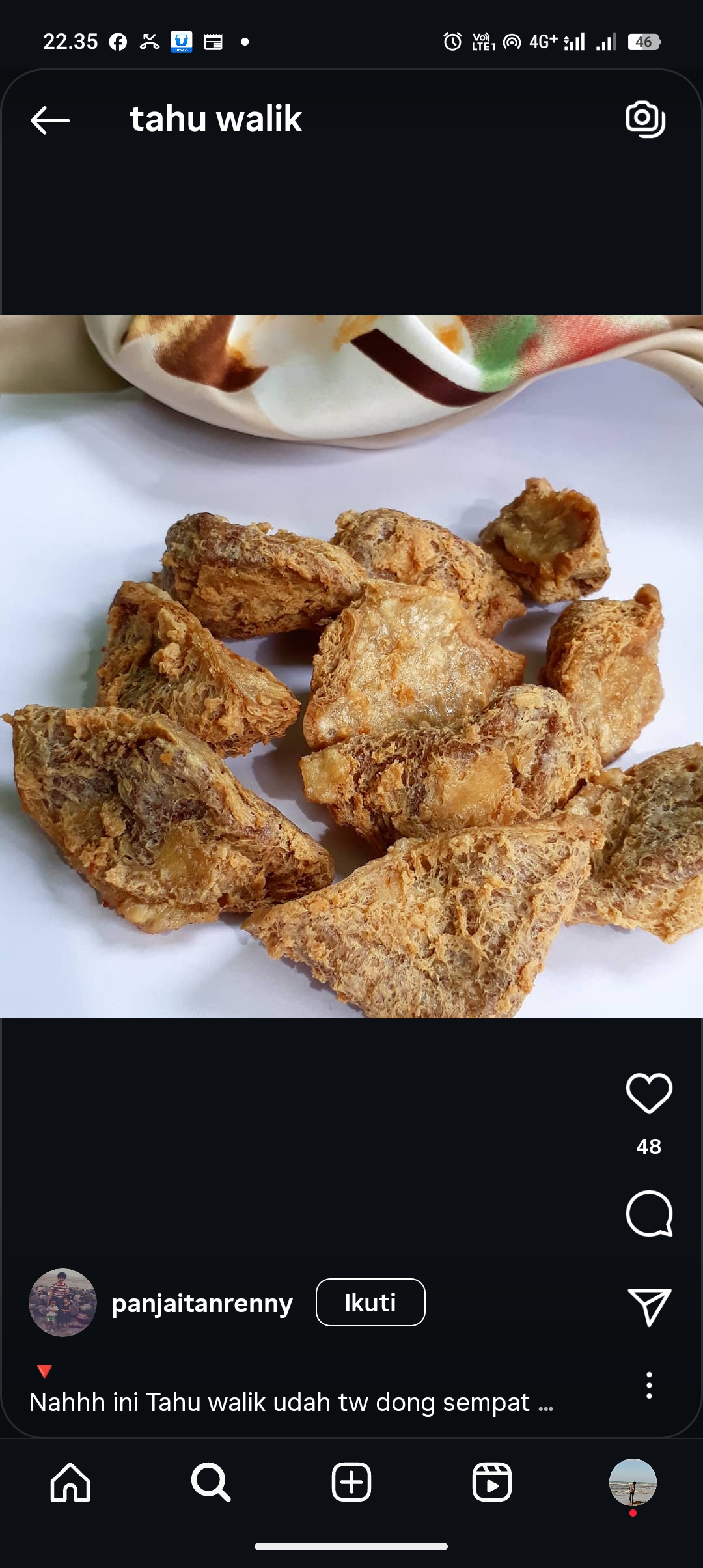 Resep tahu walik Krispy yang bikin gak bisa berhenti nguyah