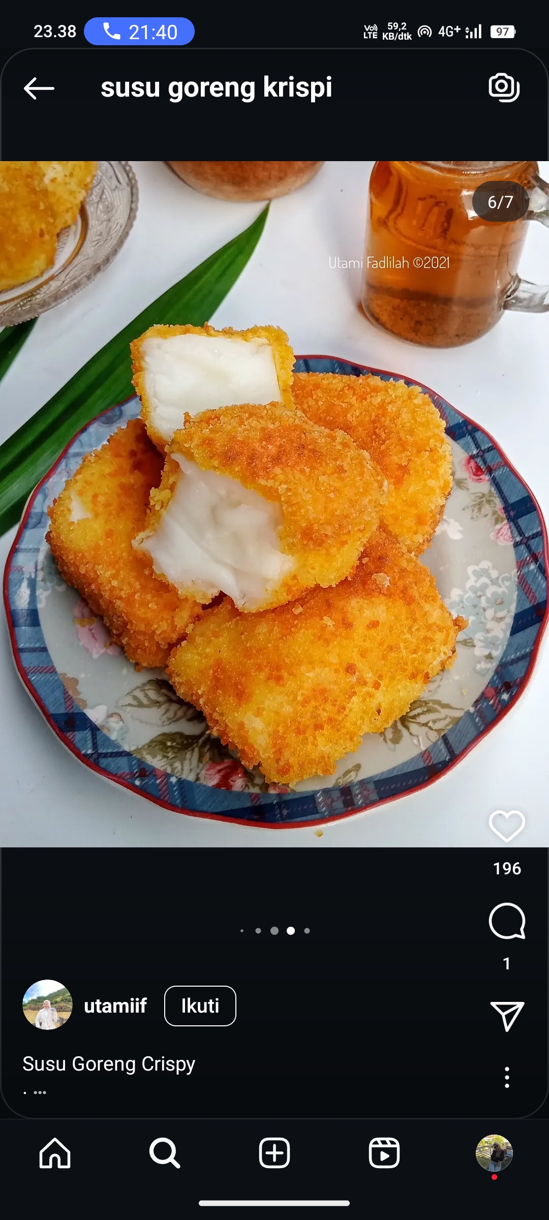 Susu Goreng Krispi