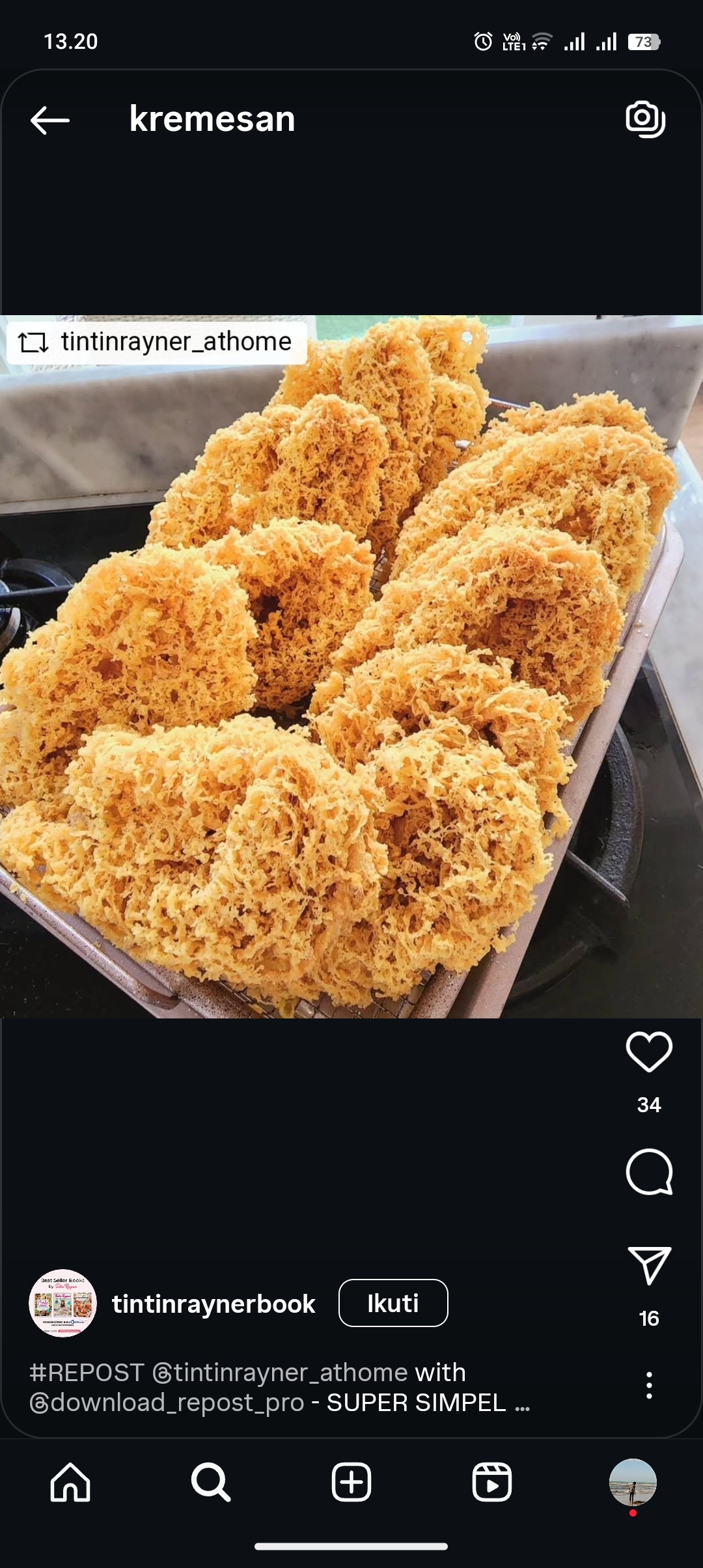 Resep Kremesan super renyah dan cocok buat ngemil