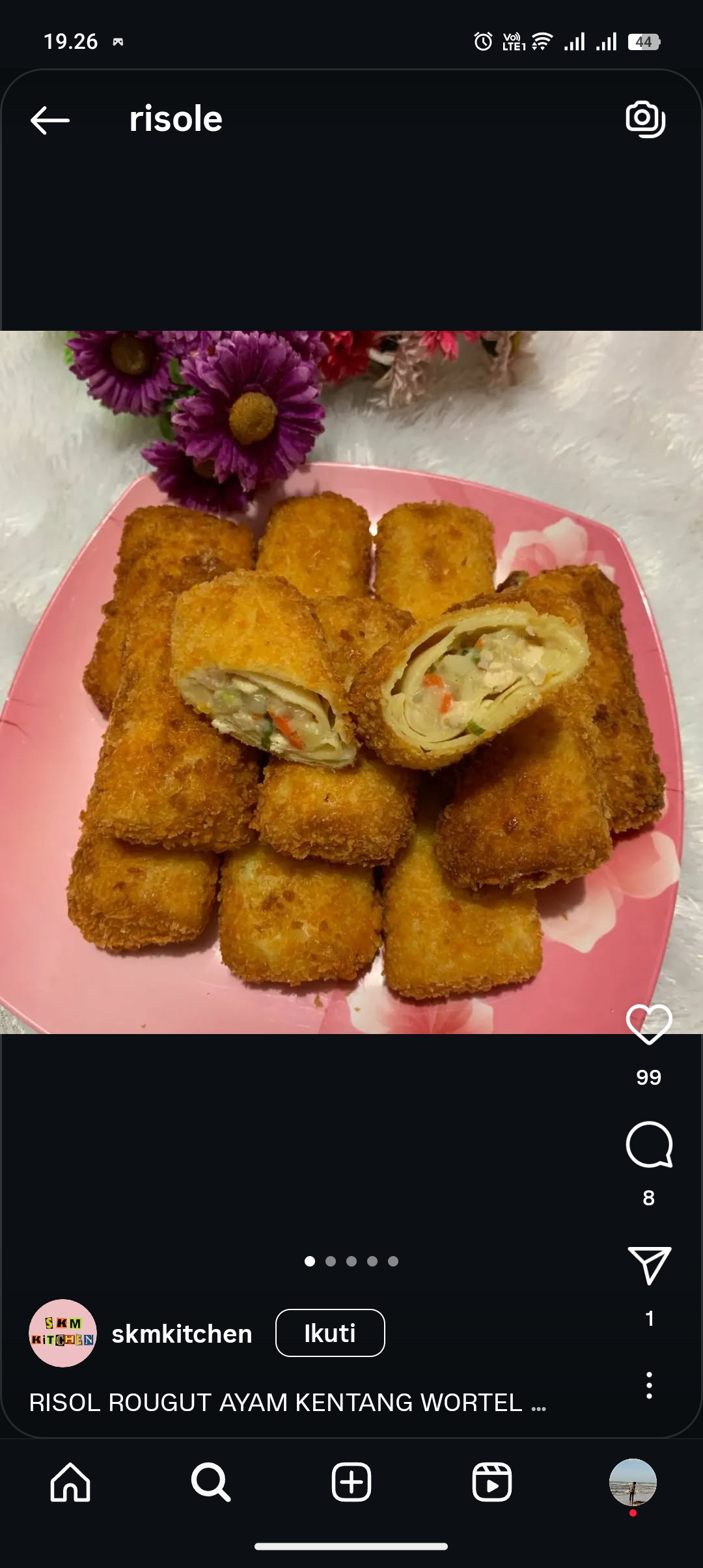 Resep Risole yang super enak dan nagih