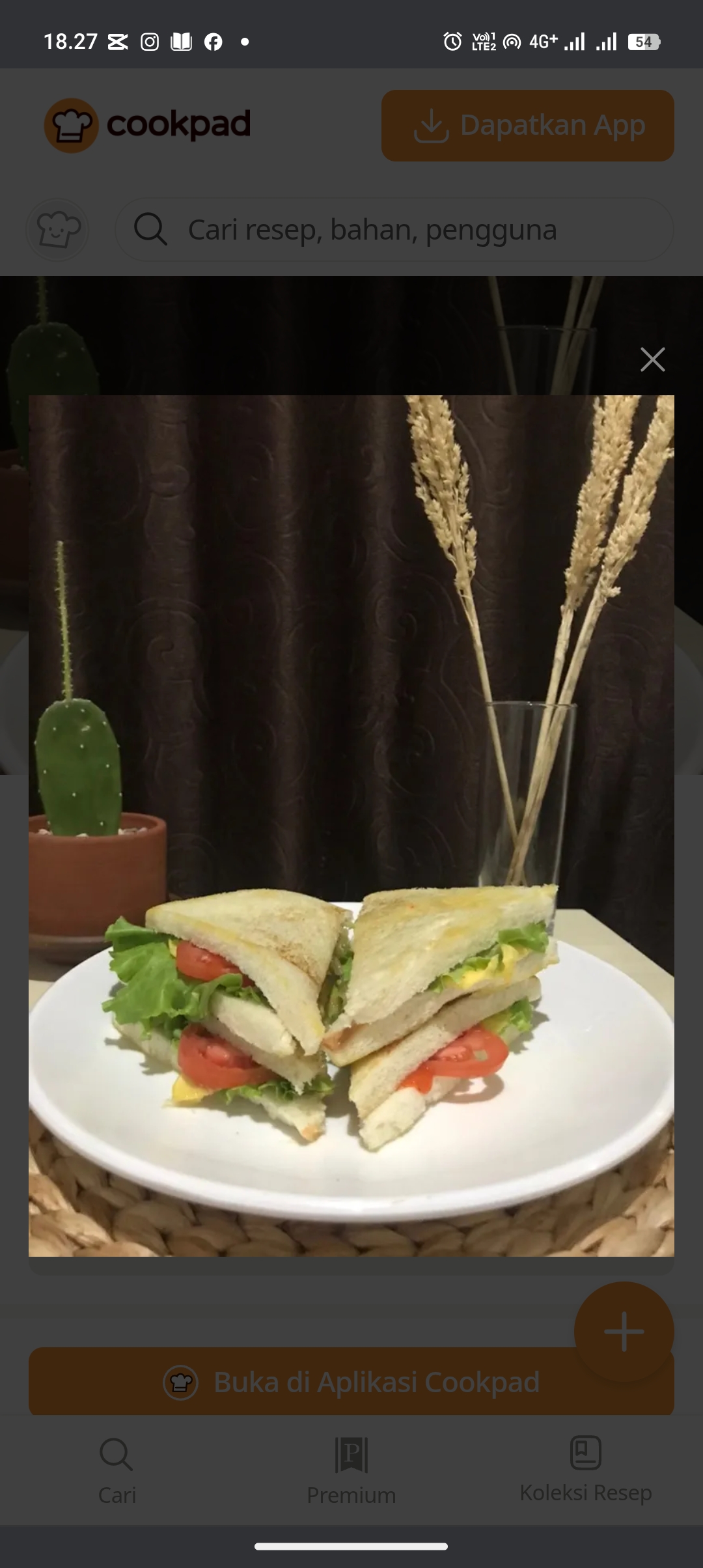 Sandwich Super Ekonomis yang super enak