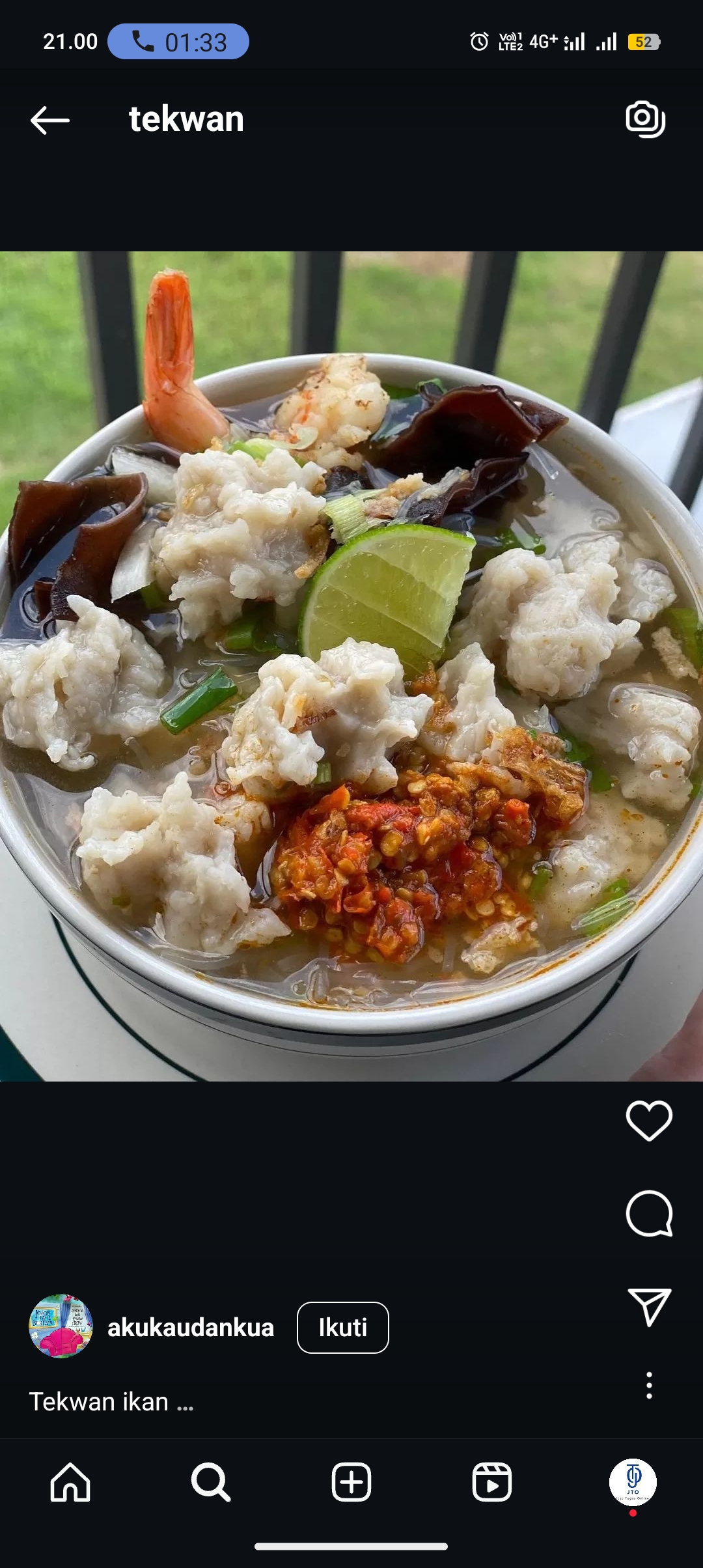 Resep Tekwan Yang enak dimakan  saat hujan