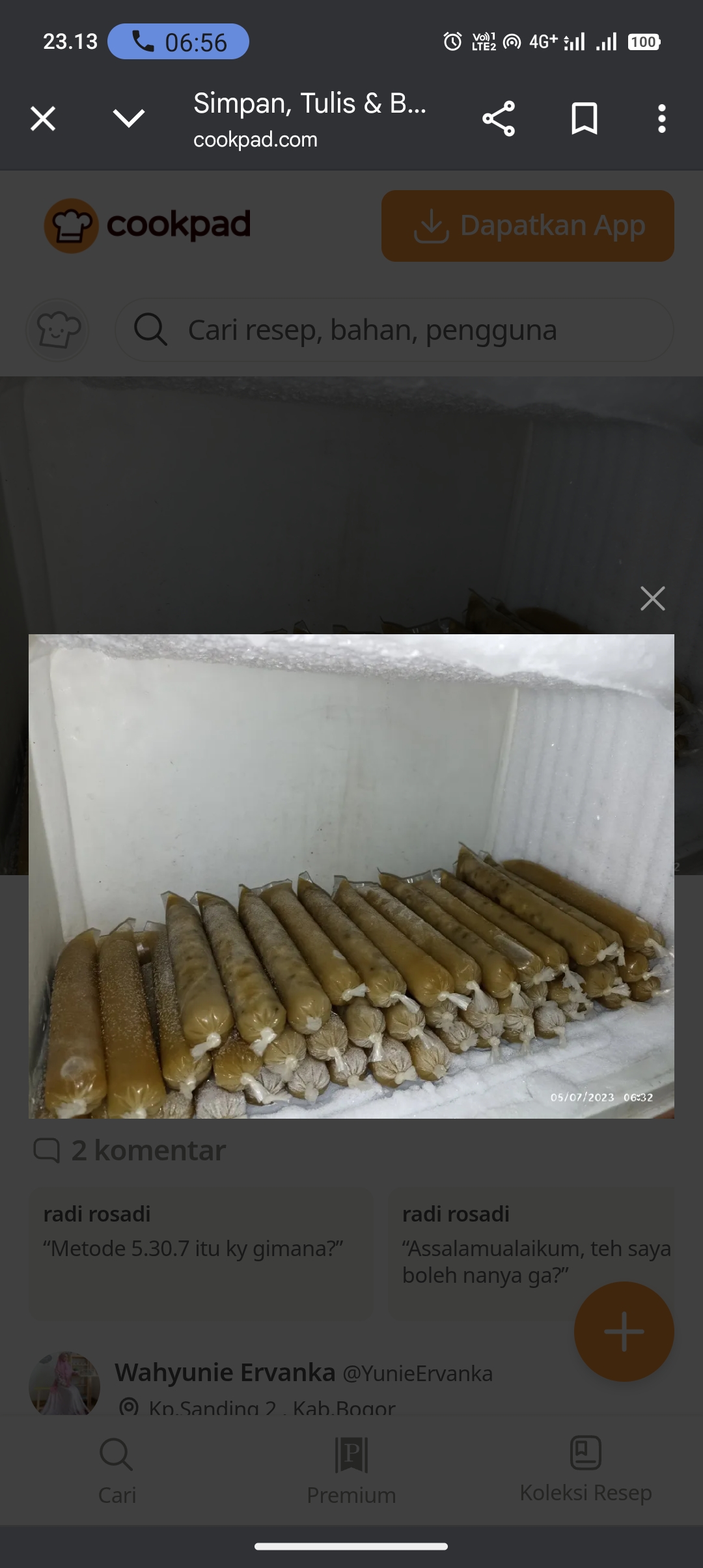 Es Mambo seribuan buat ide jualan