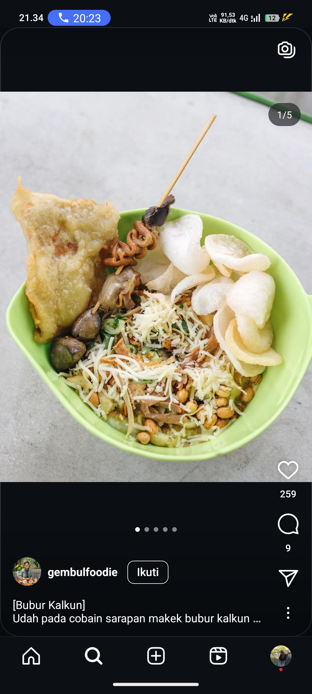 Bubur Kalkun
