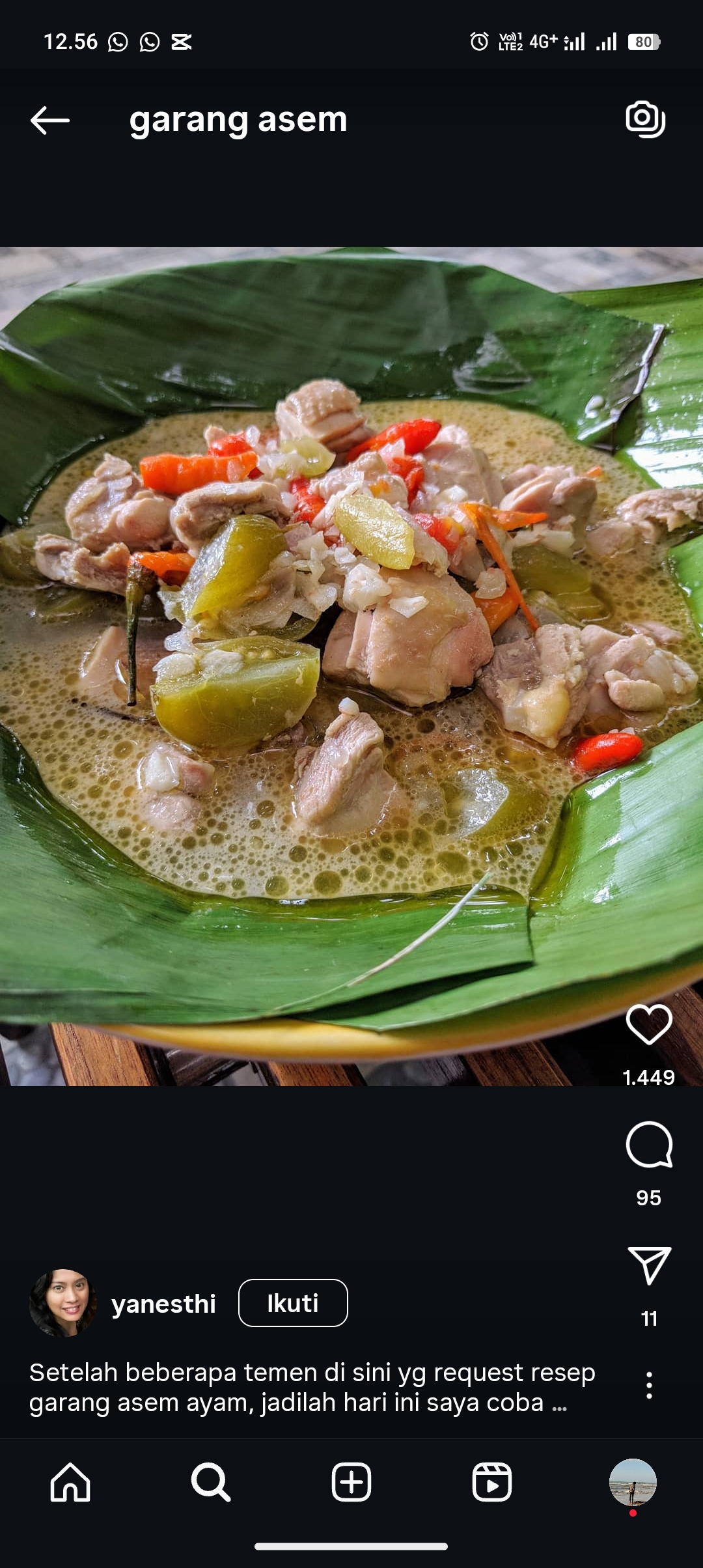 Resep Garang Asem