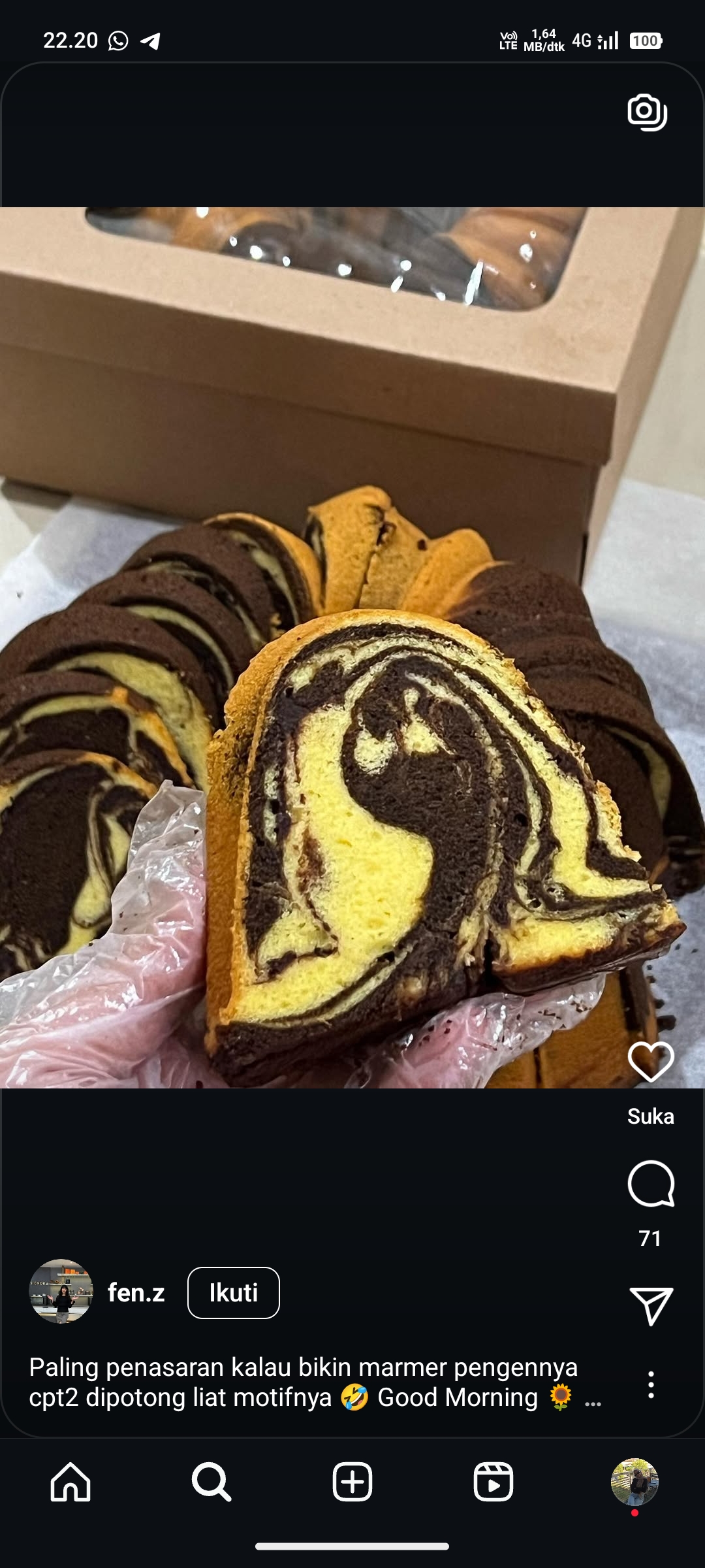 Marmer Cake