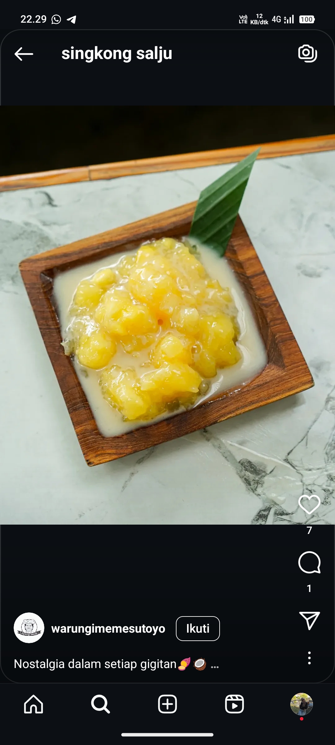 Singkong Salju