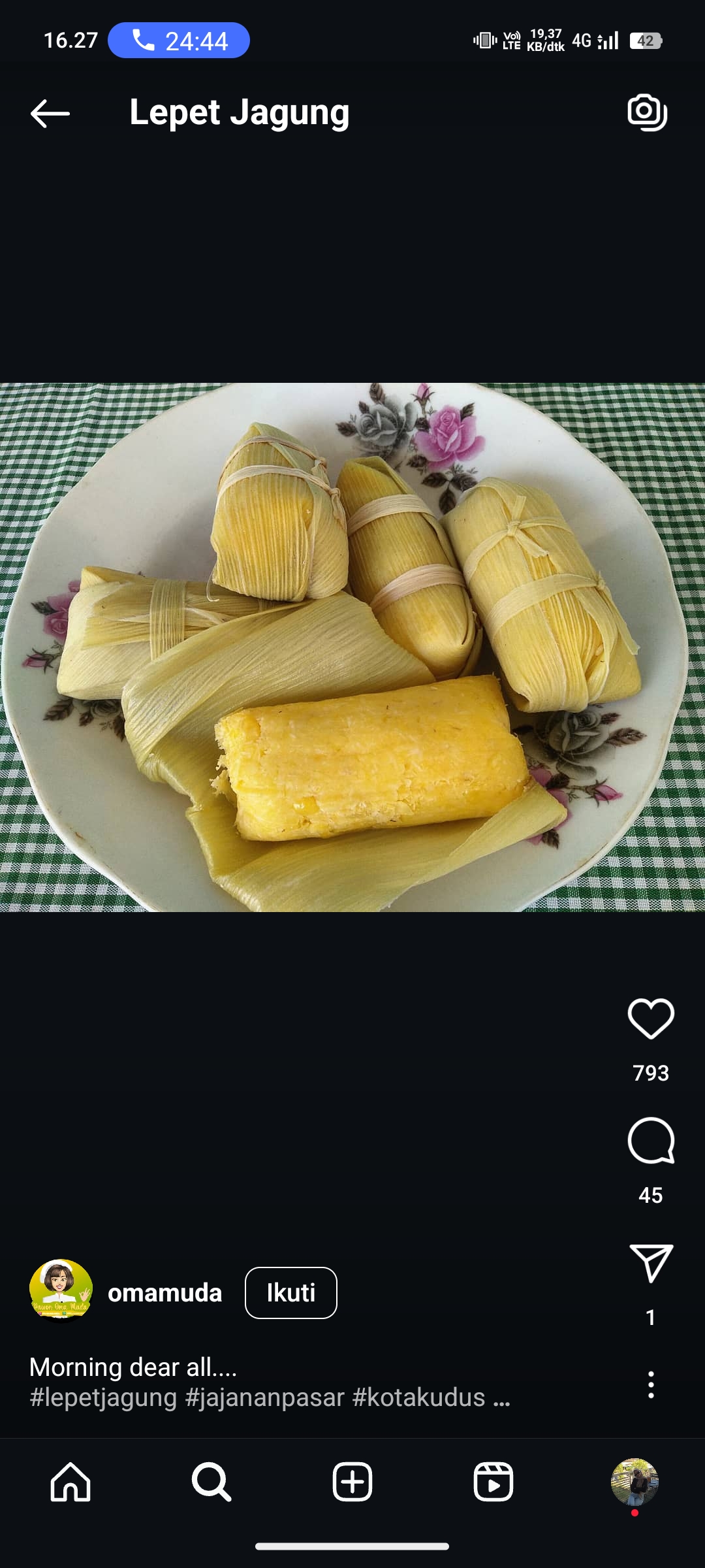 Lepet Jagung