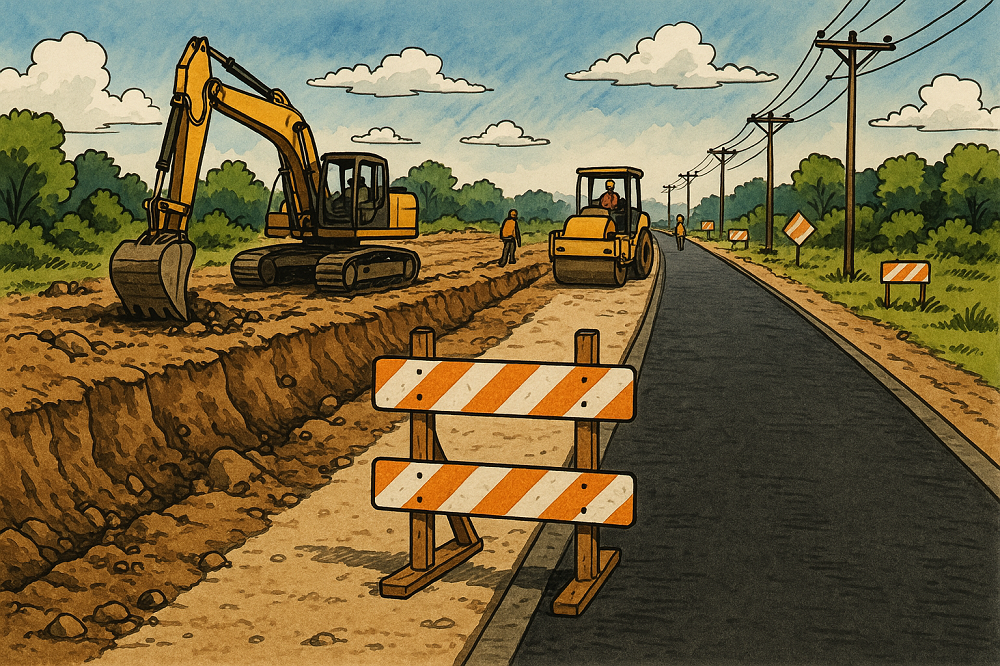 ilustrasi tender proyek jalan