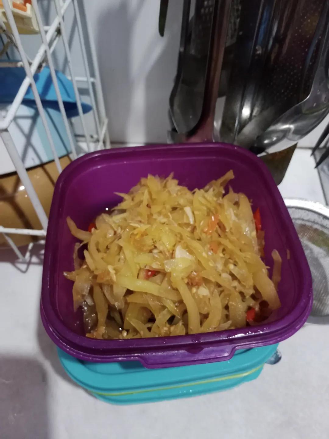 Pepaya Muda Teri Medan