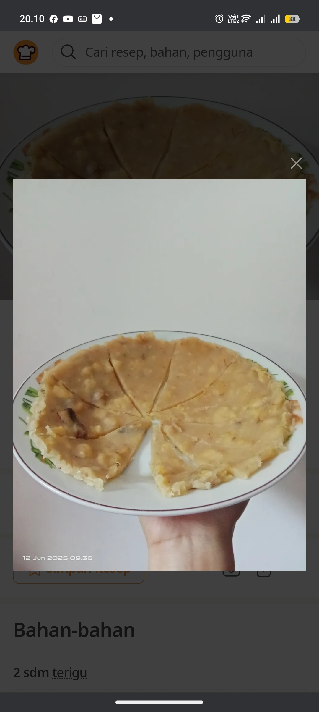 Bekal sat set dari pisang kukus dadar yang mudah dibuat dan punya rasa enak