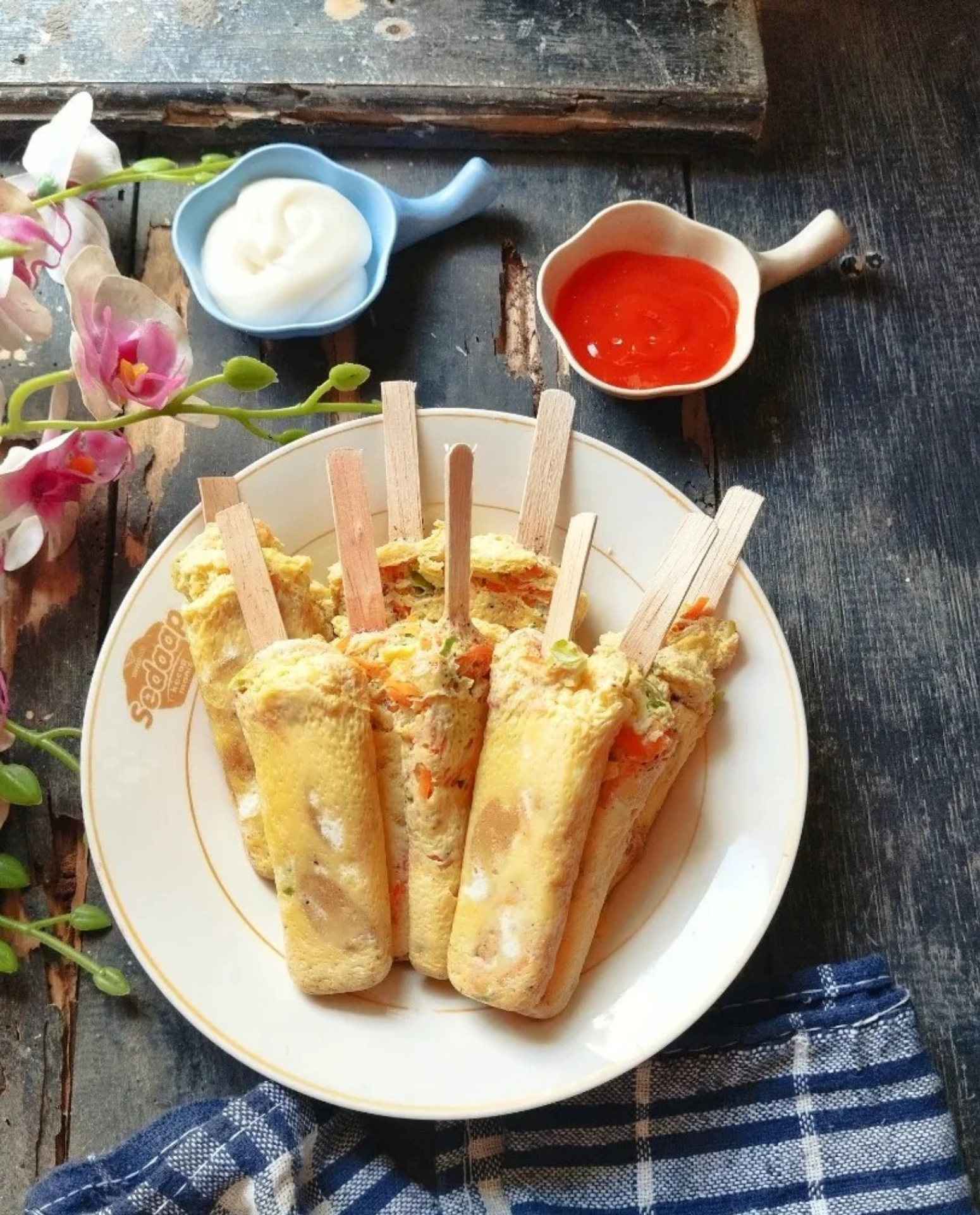 Cara mudah membuat sosis telur kukus buat bekal anak sekolah