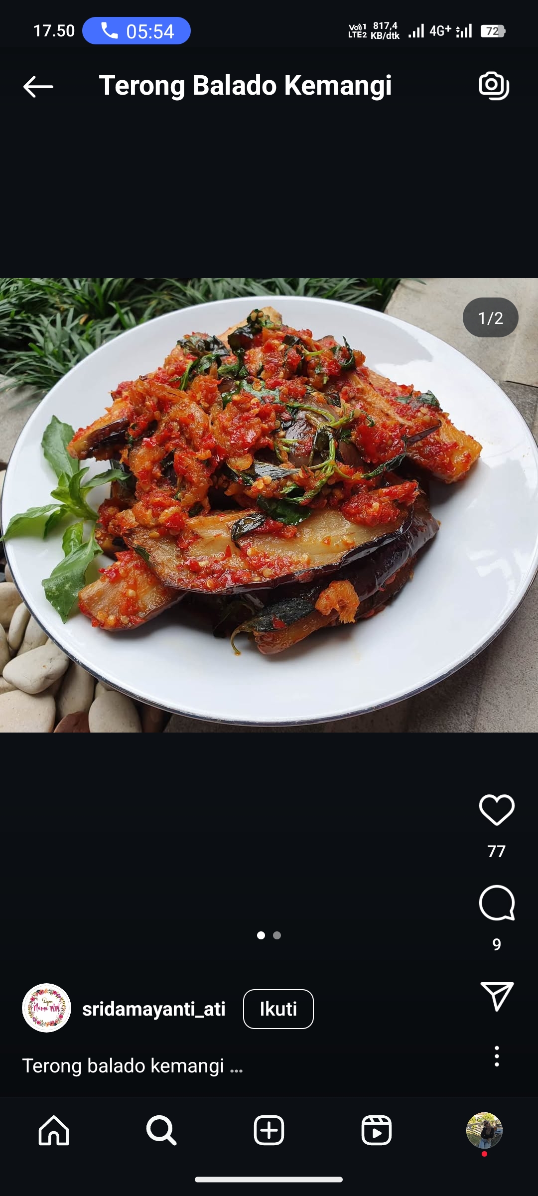 Terong Balado Kemangi