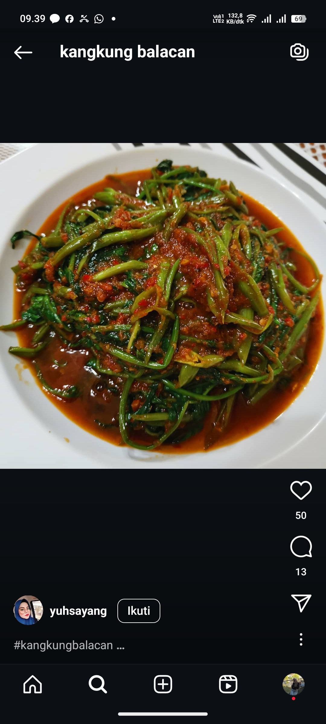 Kangkung Balacan