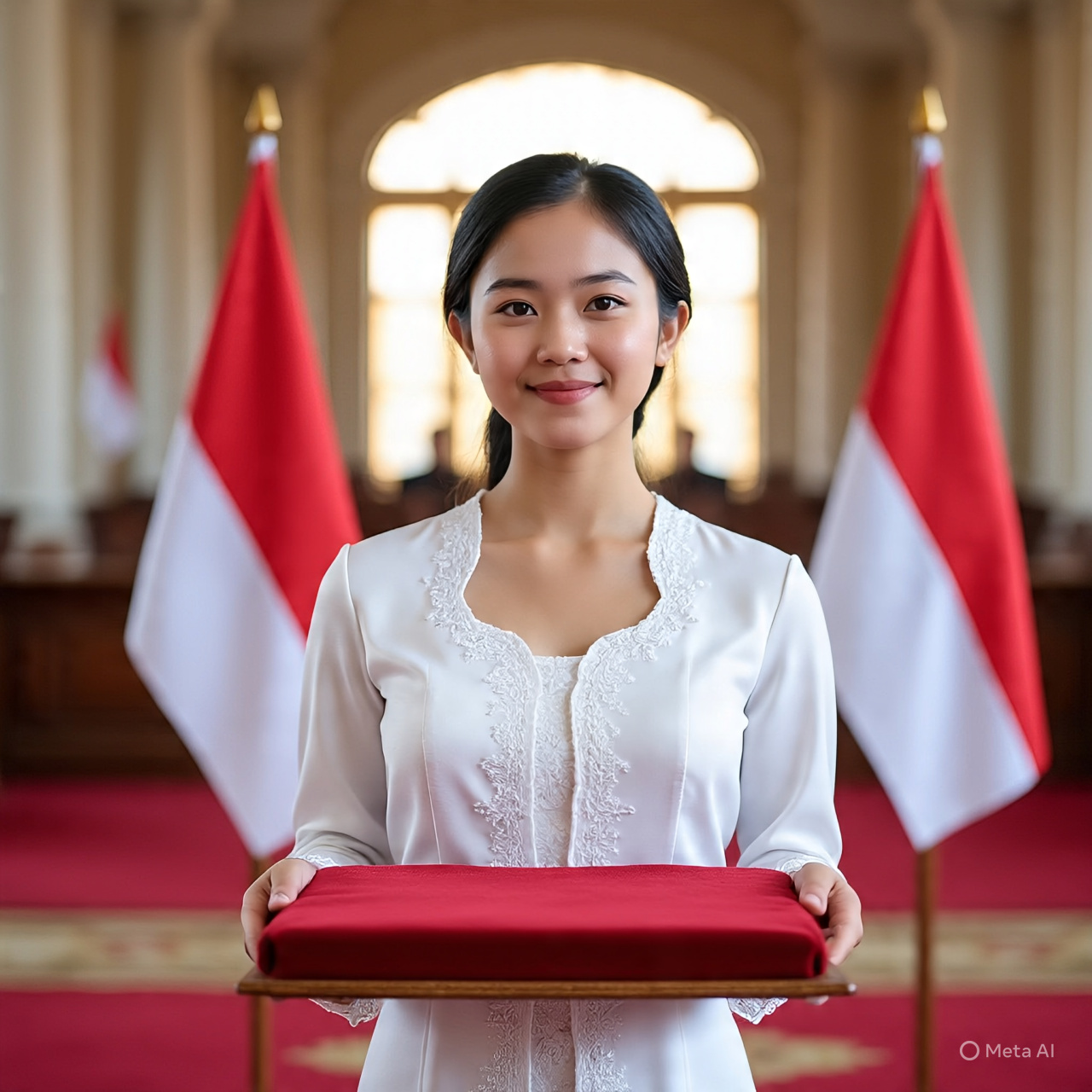 ILUSTRASI: Pembawa baki untuk upacara 17 Agustus mendatang di Kabupaten Sampang masih belum ditentukan.