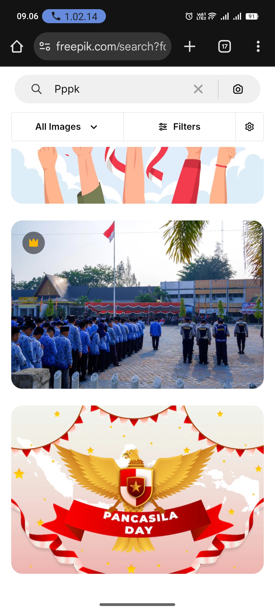Ilustrasi CPNS dan PPPK saat melakukan upacara