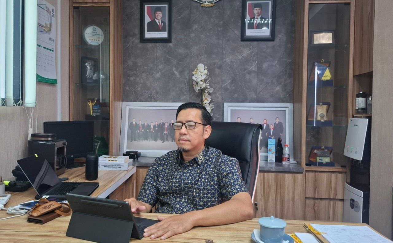 BERSAHAJA: Kepala BPJS Kesehatan Cabang Pamekasan, Nuzuludin Hasan
