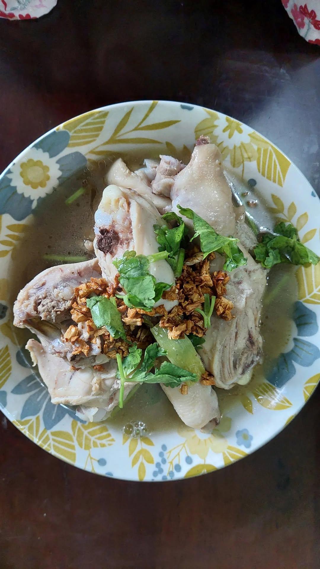 Kenikmatan ayam kukus jahe