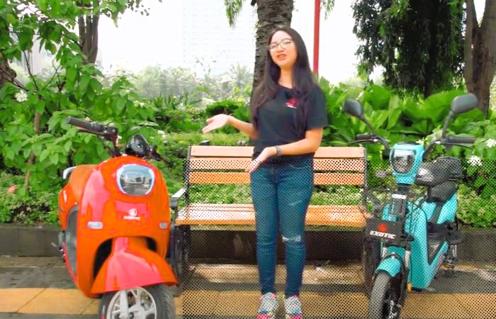 Masih banyak orang bingung membedakan antara motor listrik dan sepeda listrik. (tangkapan layar youtube Pacific Bike)