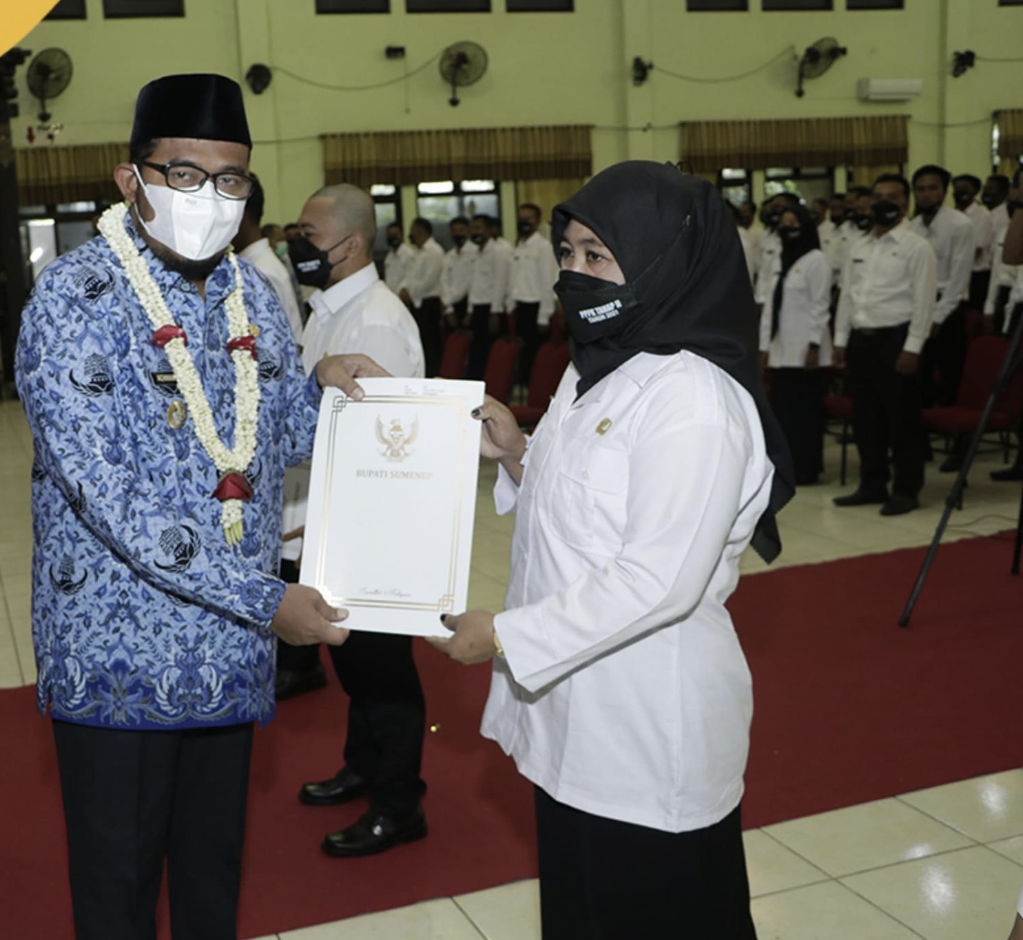 Ilustrasi pengangkatan PPPK oleh bupati sumenep