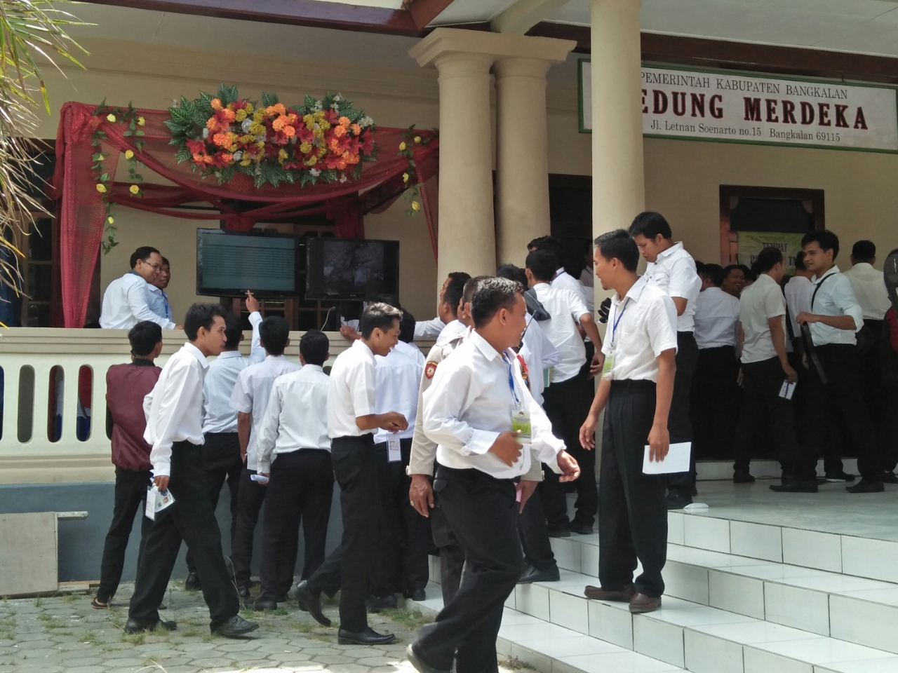 Suasana Seleksi CPNS dan PPPK di Kabupaten Bangkalan