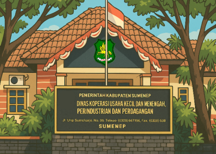 Ilustrasi gambar kantor DKUPP Sumenep