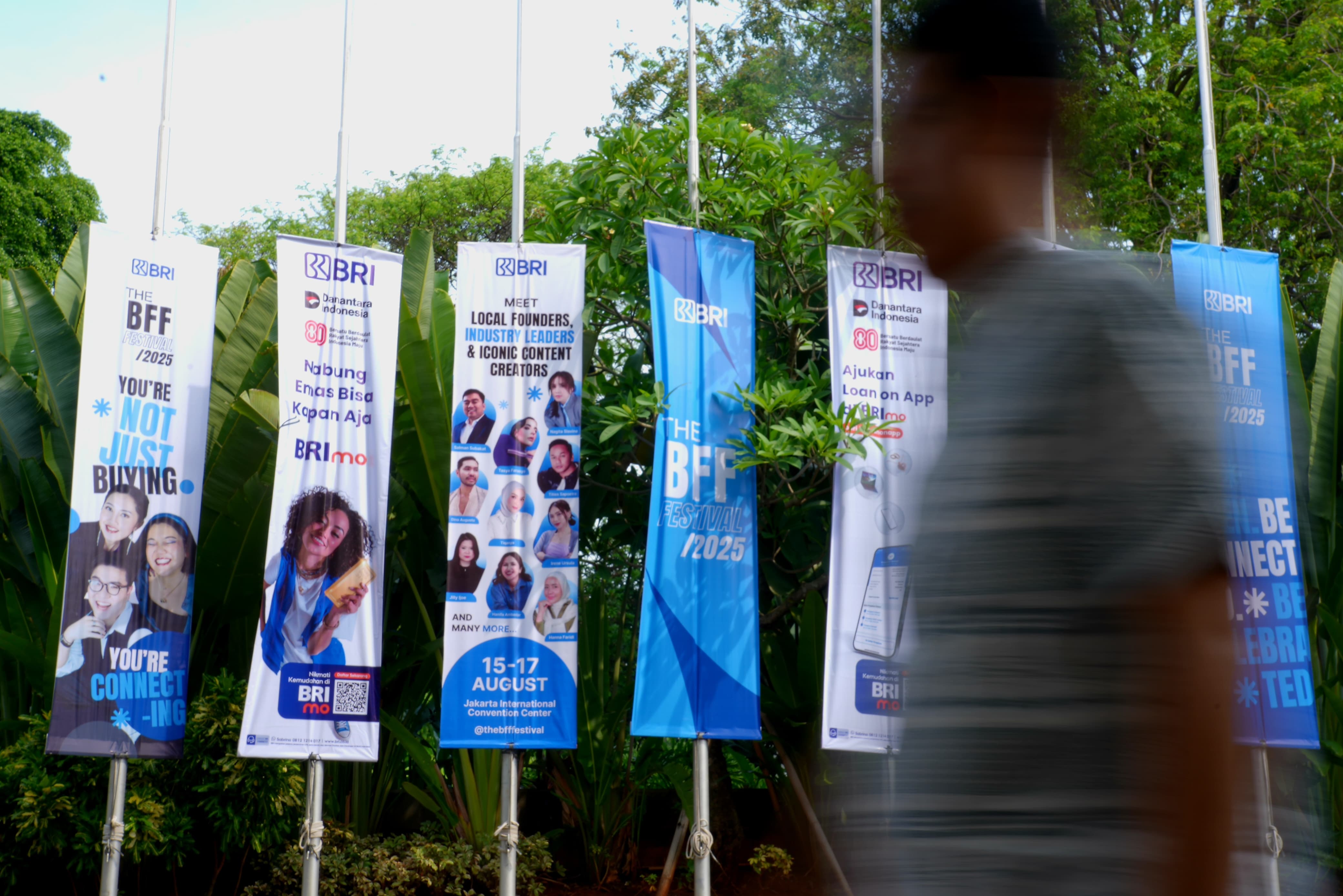 SUPPORT: BRI ikut serta mendorong pertumbuhan fashion di Indonesia.