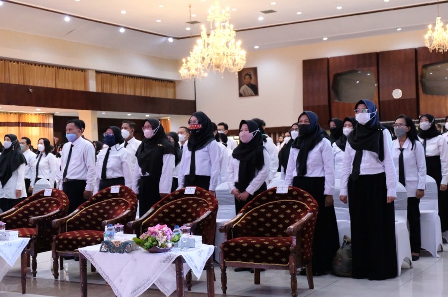 Salah satu kegiatan PPPK dan atau CPNS di Surabaya