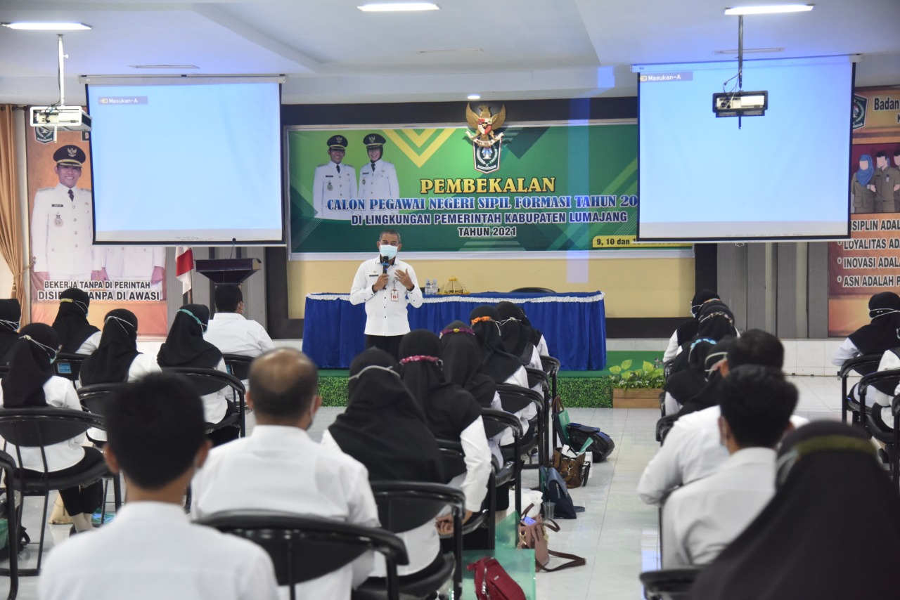 Salah satu kegiatan Pembekalan CPNS