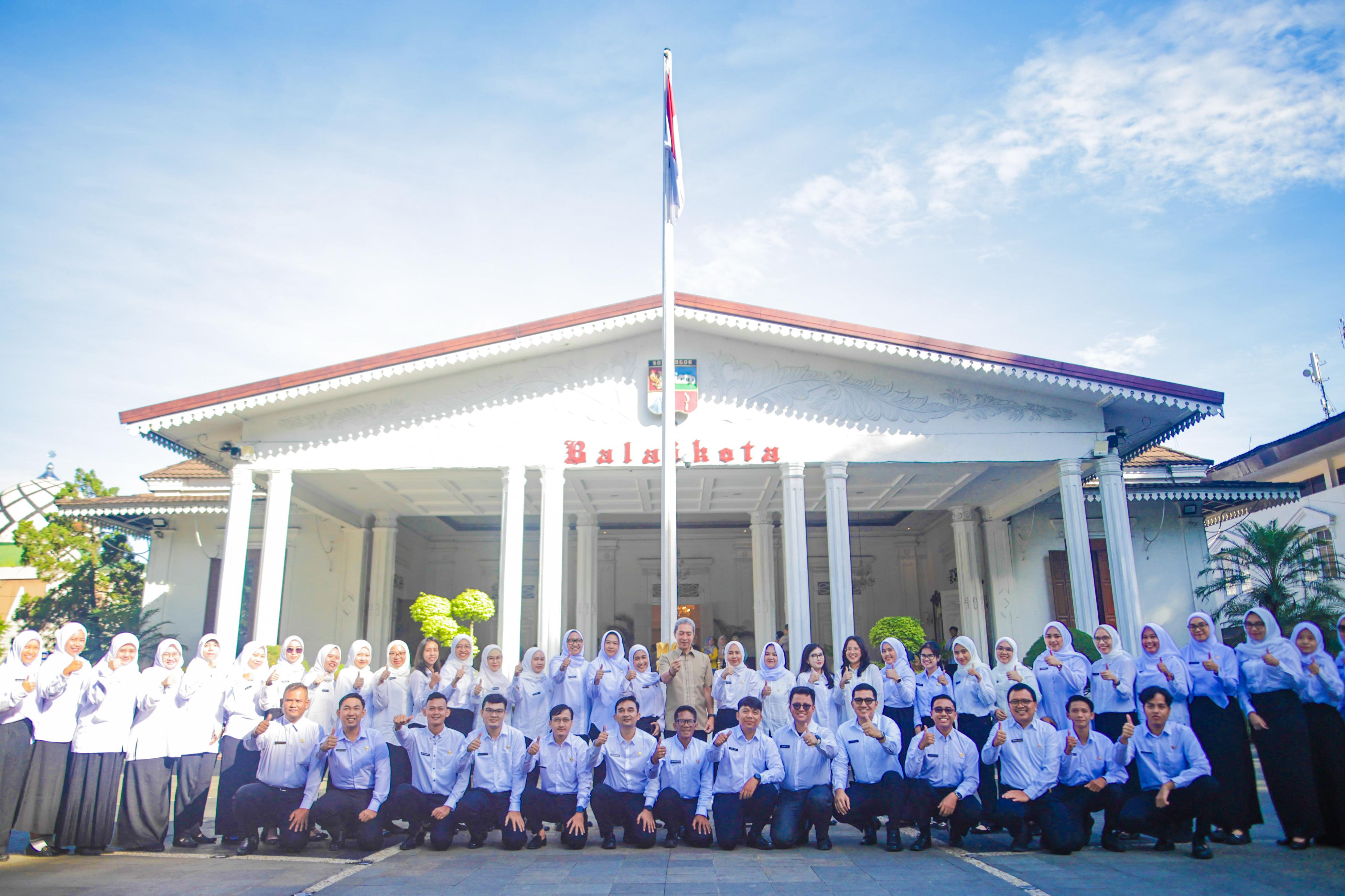 Para peserta seleksi CPNS dan PPPK yang dinyatakan Lolos
