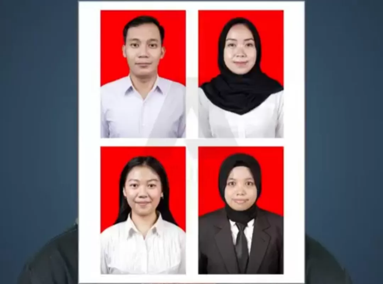 Contoh pas Foto laki-laki maupun perempuan dalam pendaftaran CPNS yang benar