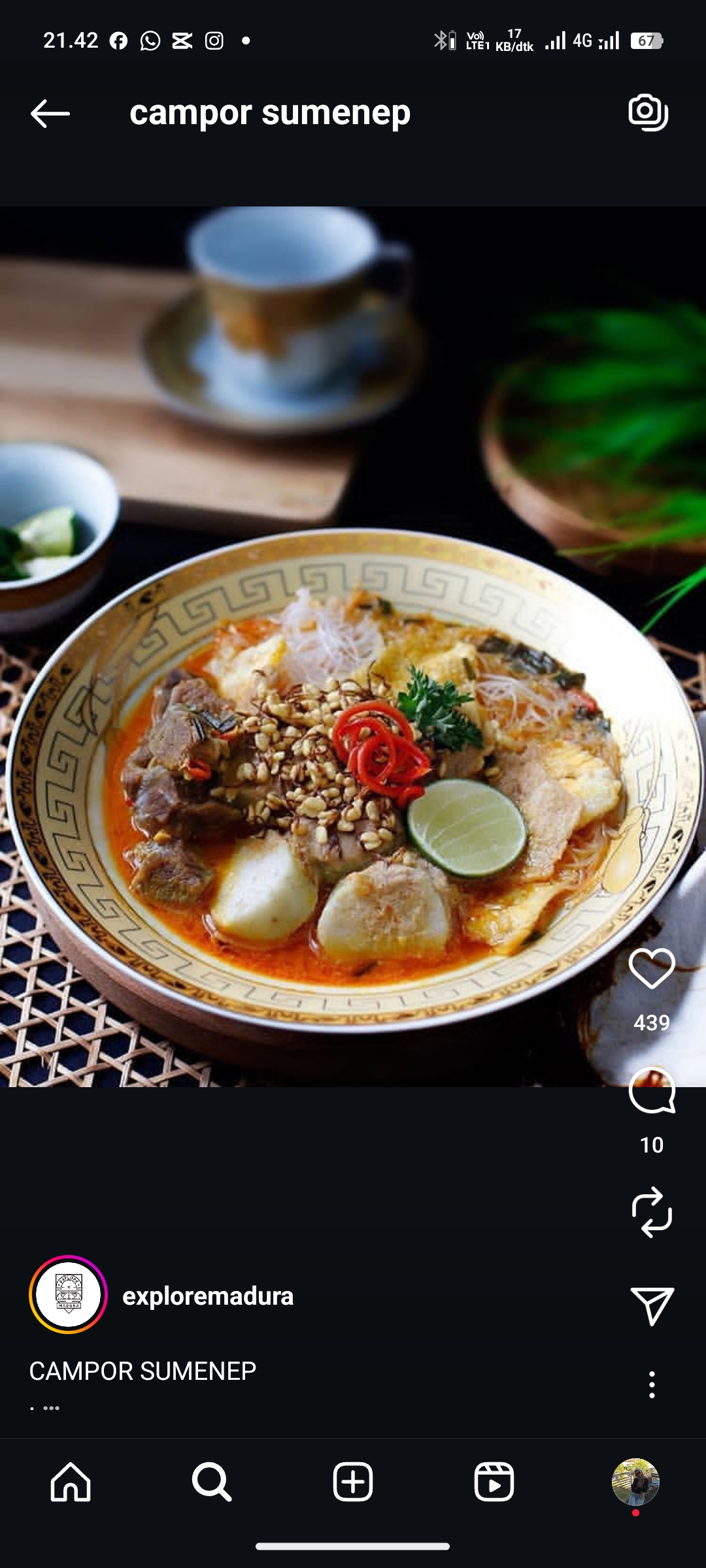Campor Kuliner Khas Sumenep Madura