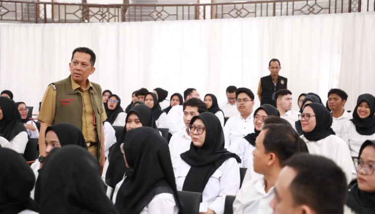 Suasana para peserta CPNS dan PPPK yang dinyatakan lolos