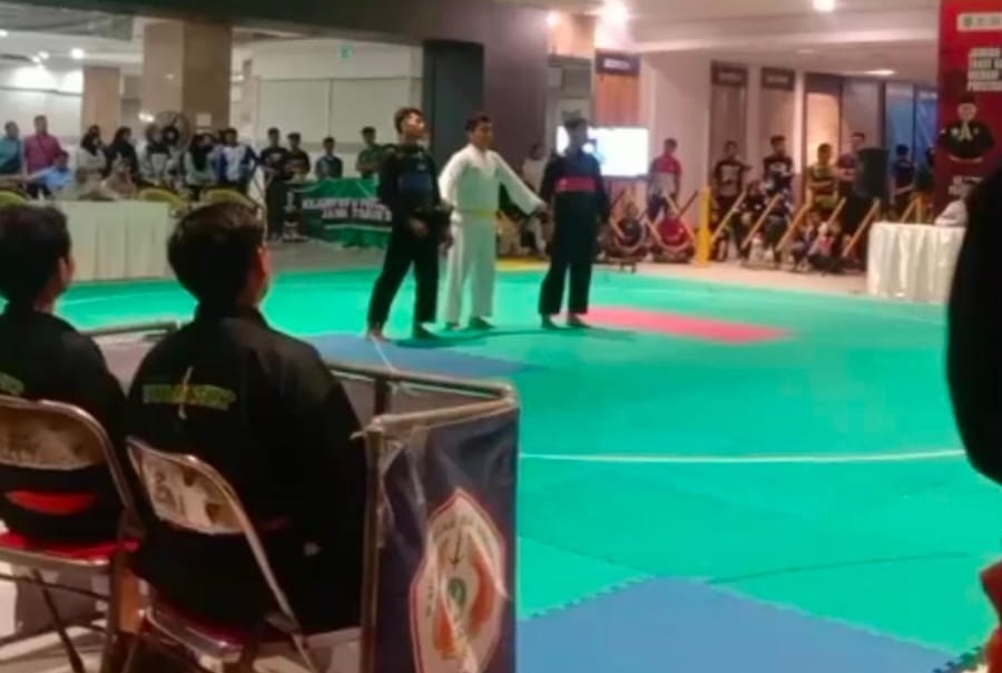 GAGAL JUARA: Atlet IPSI Sumenep Arya Putra Fernanda sata mengikuti selekda PON 2025 di Surabaya pada Sabtu (23/8).