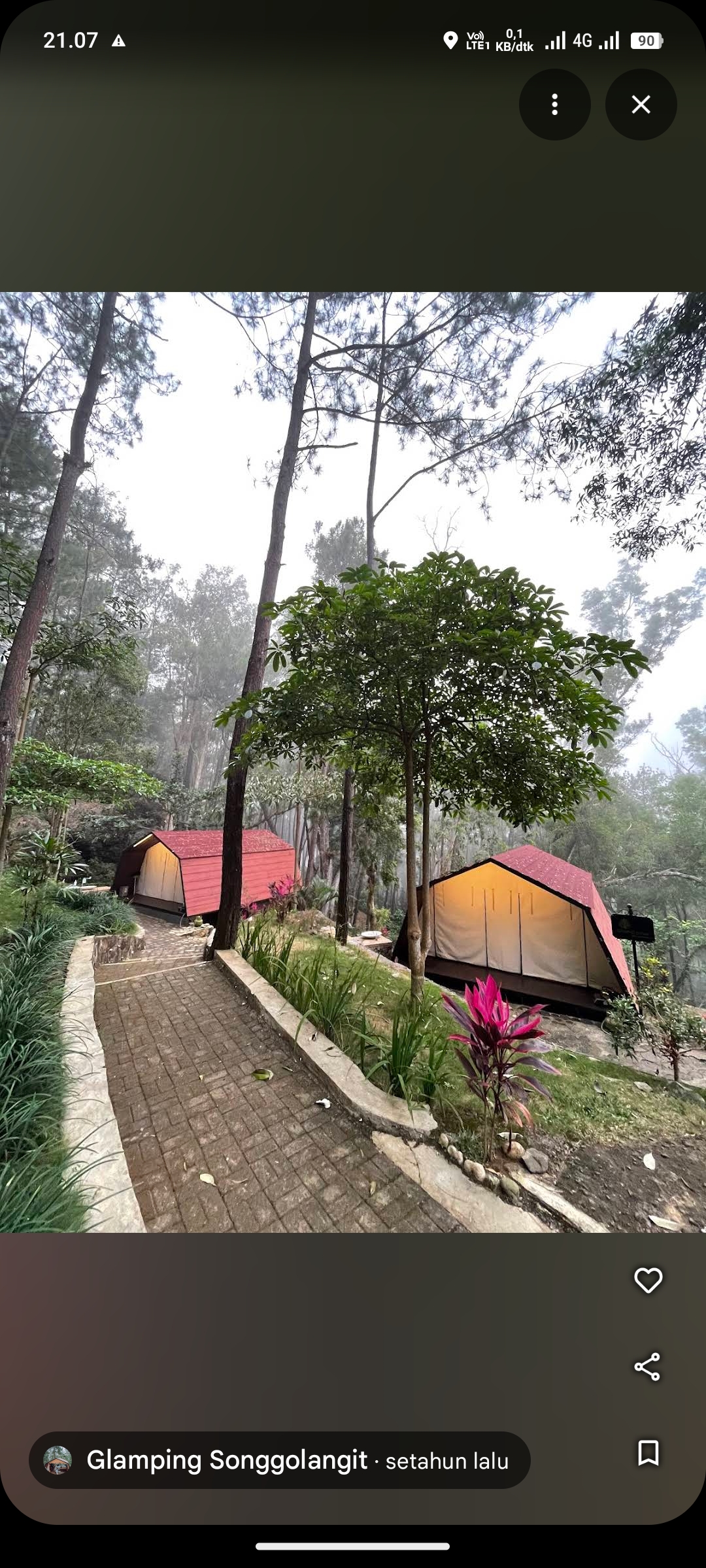 Glamping Seribu Batu Songgo Langit