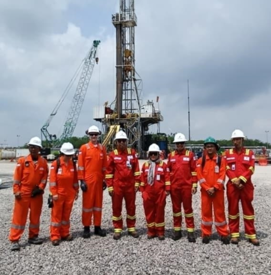 BERSINERGI: Manajemen SKK Migas-KKKS ExxonMobil Cepu Limited berkunjung ke Lapangan Banyu Urip, Bojonegoro, Jawa Timur.