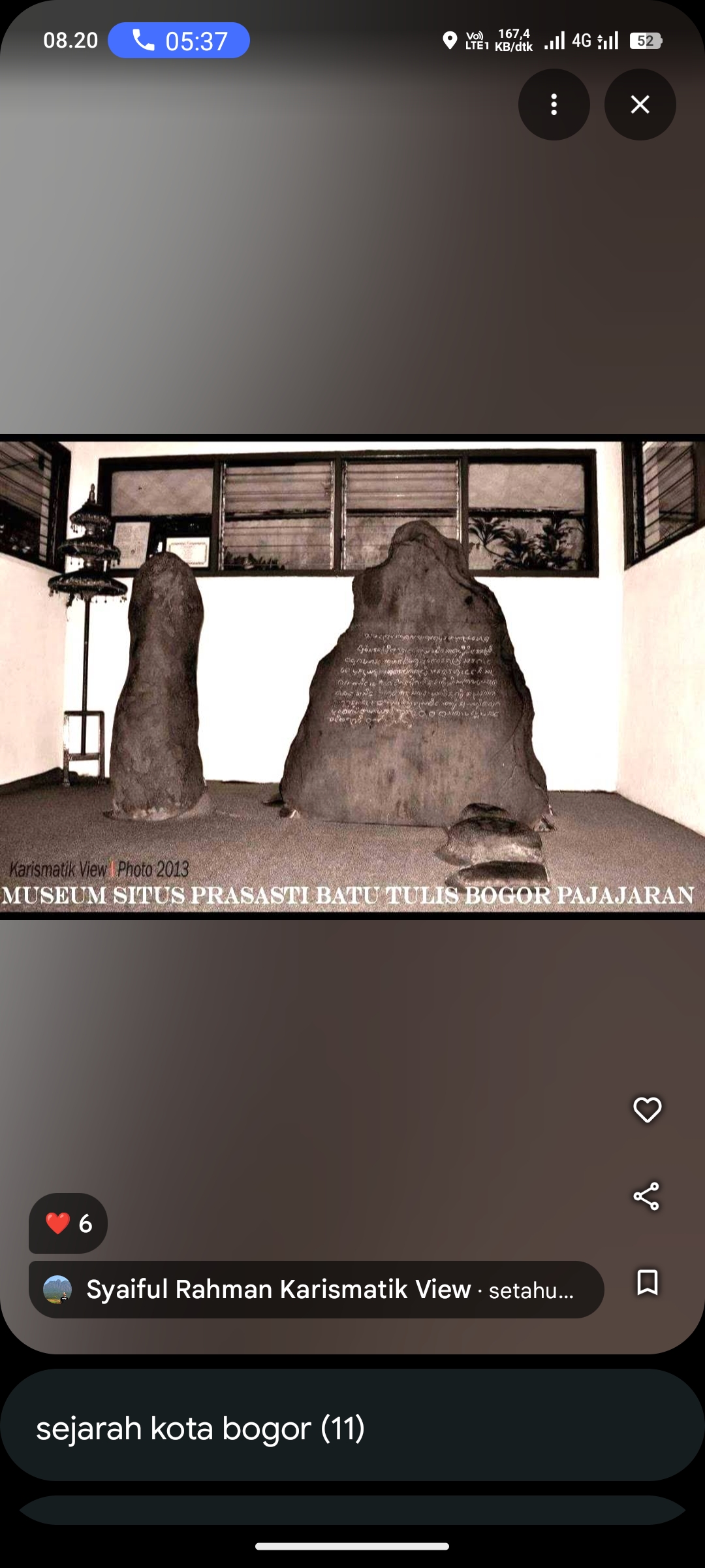 Prasasti Batutulis, Bogor
