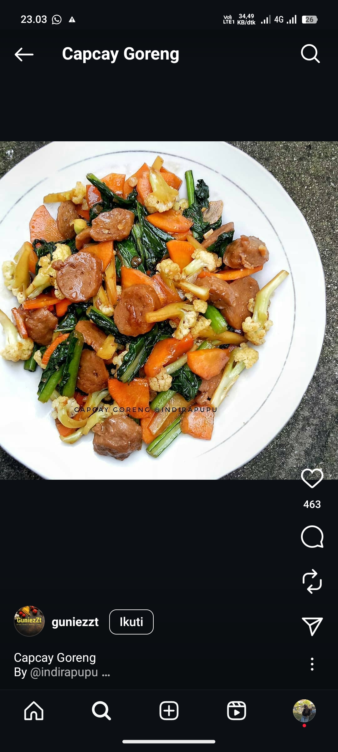 Capcay Goreng