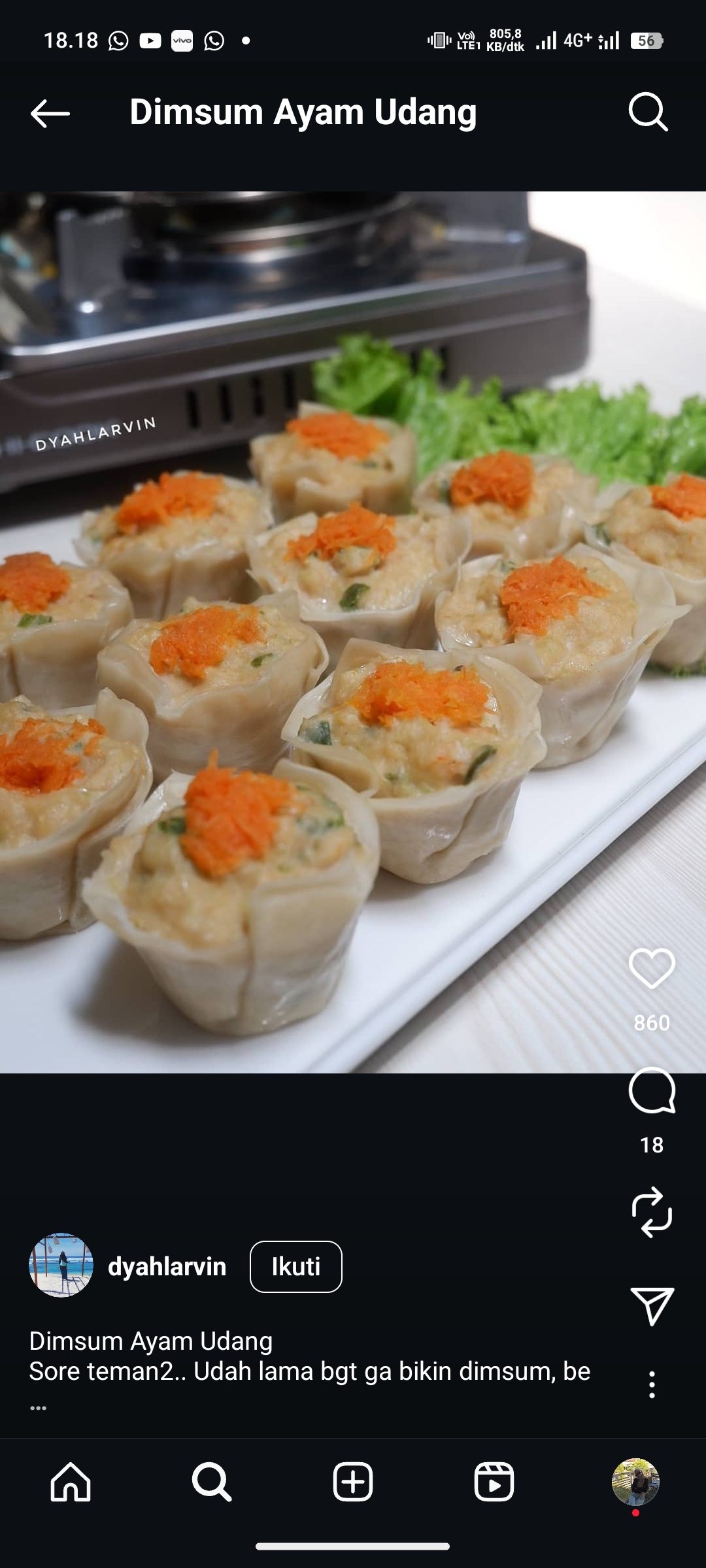 Dimsum Ayam Udang