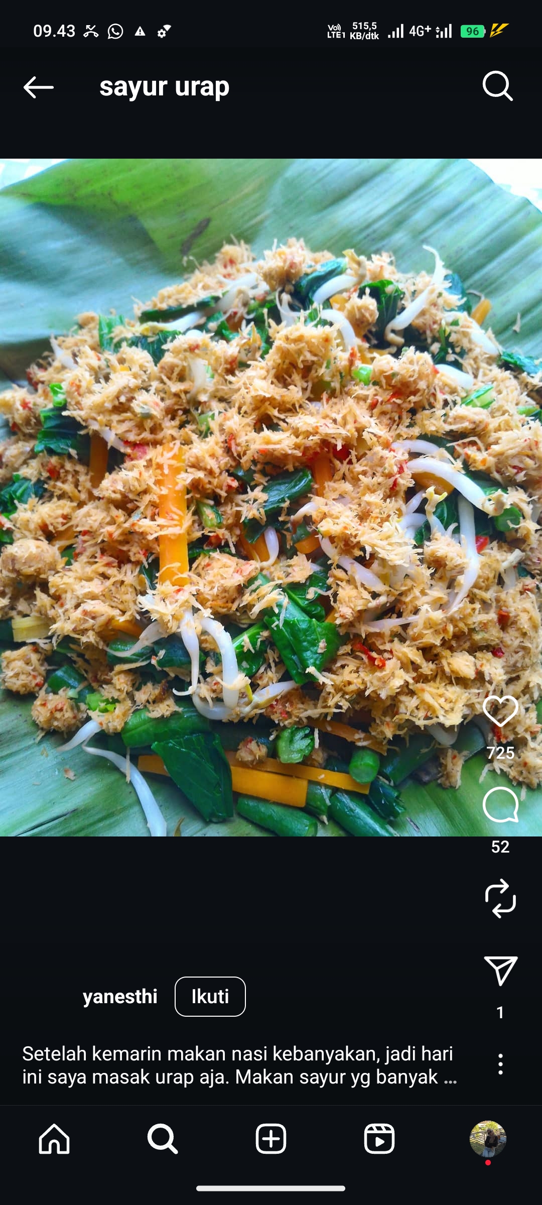 Sayur Urap