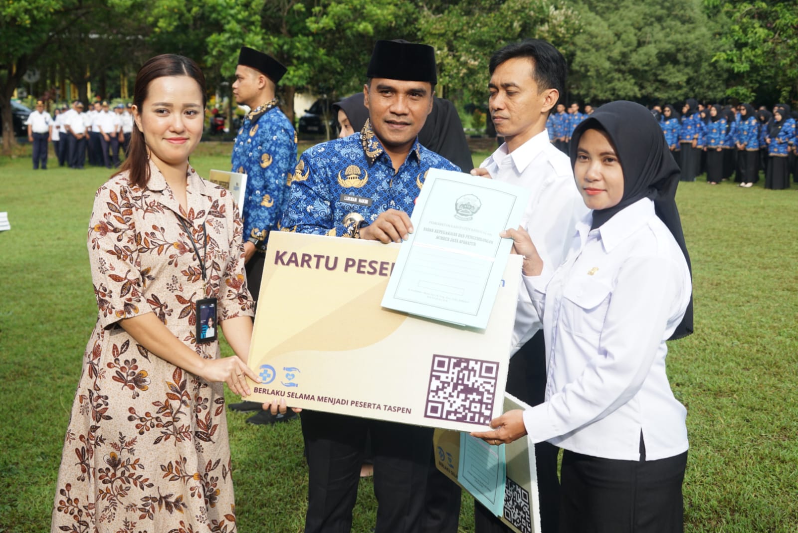 SK kelulusan PPPK diserahkan Secara simbolis oleh Pemerintah Kabupaten Bangkalan