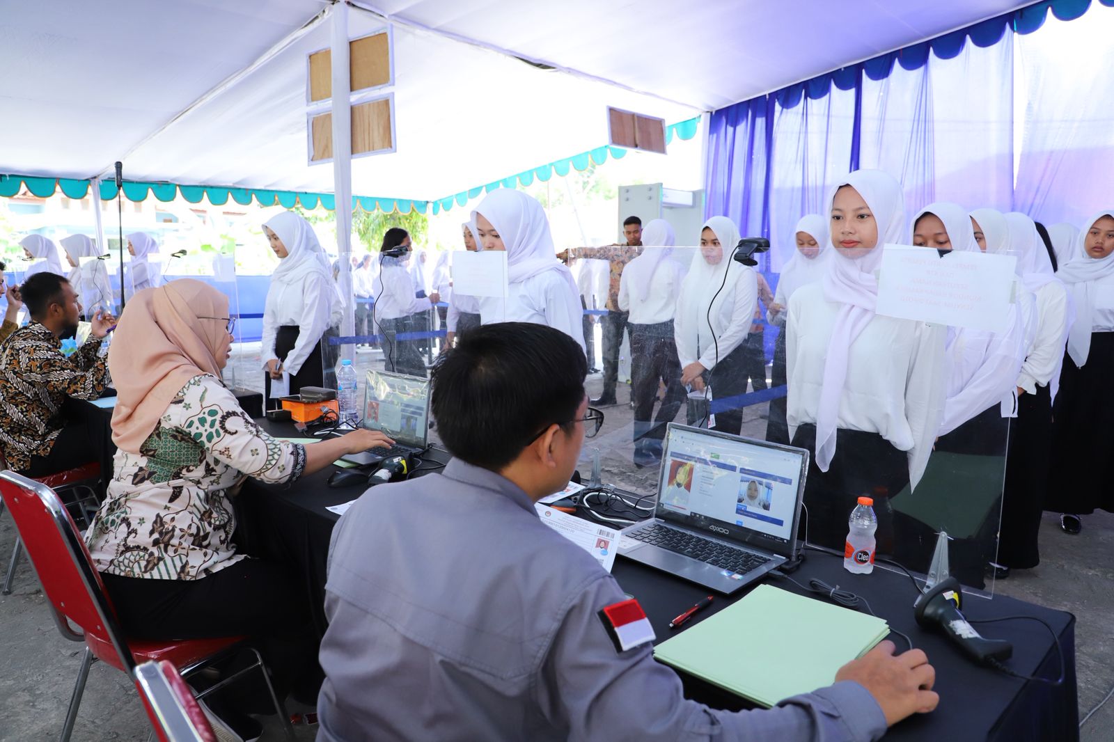 Para peserta CPNS dan PPPK diverifikasi satu persatu