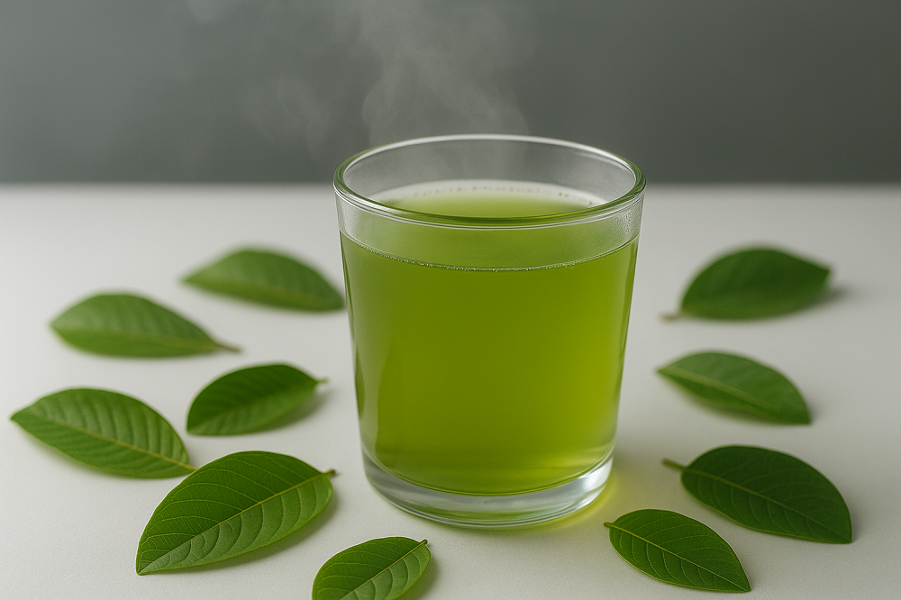 ilustrasi rebusan air daun jambu biji