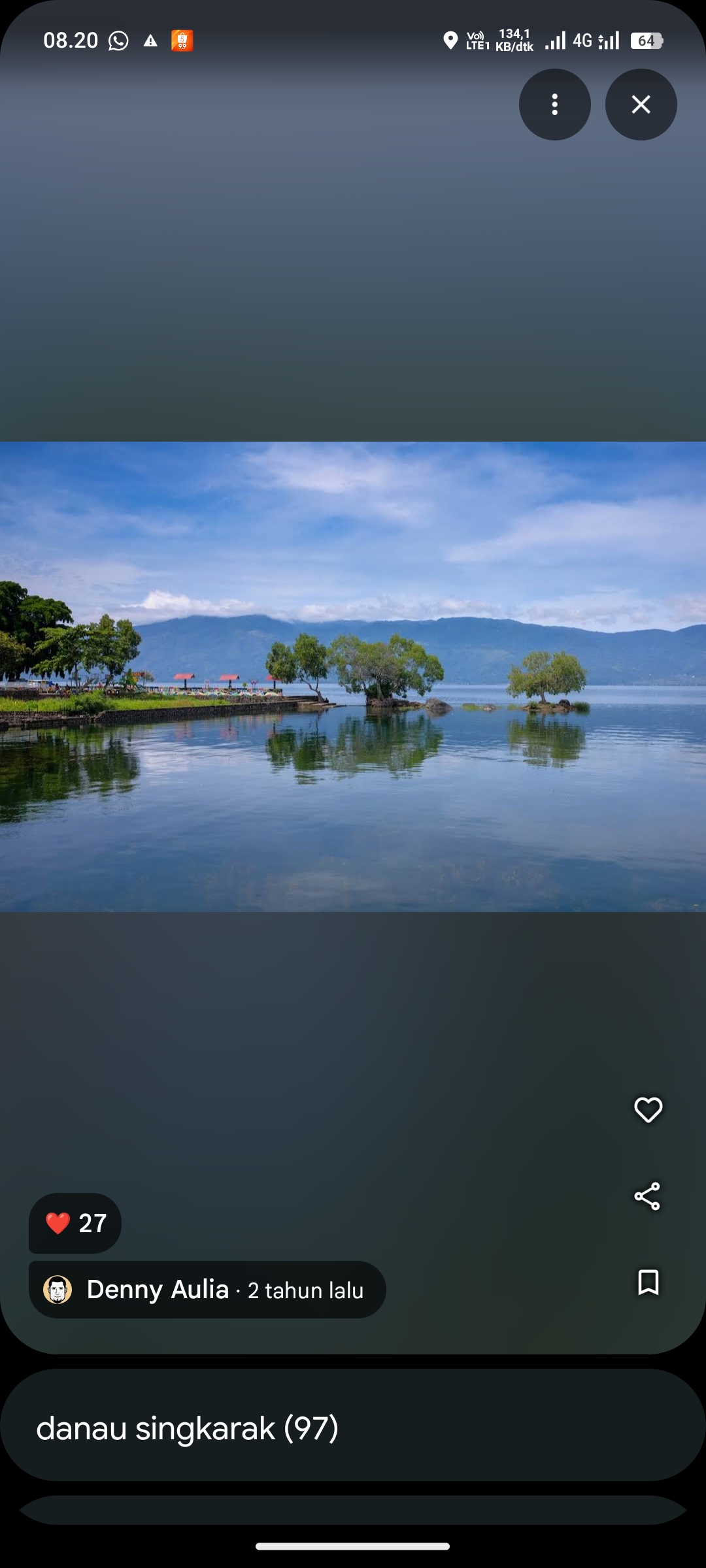 Danau Singkarak, Sumatera Barat