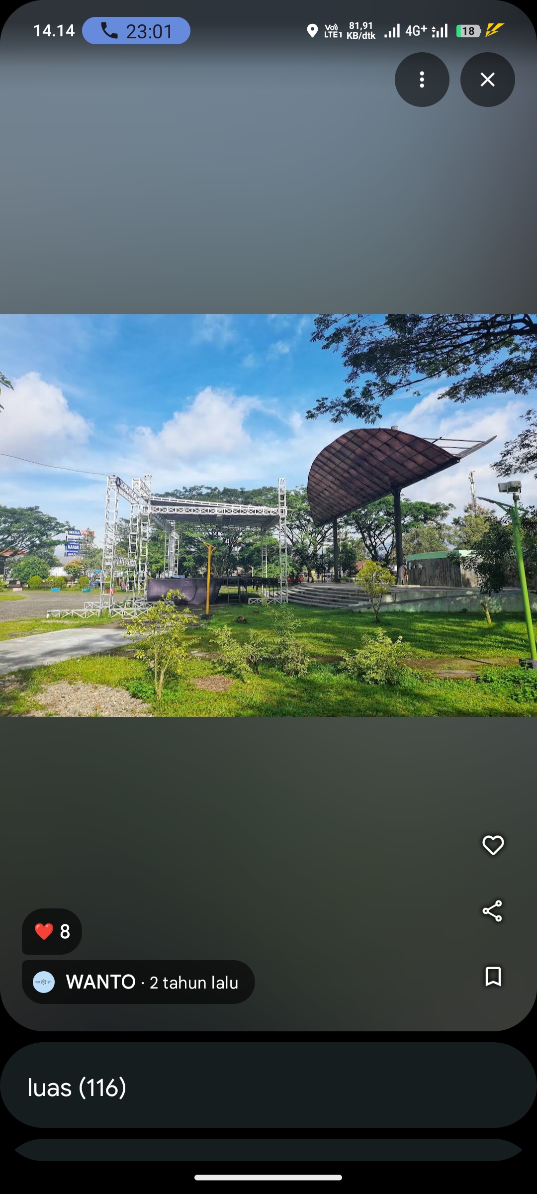 Taman Andhang Pangrenan, Purwokerto