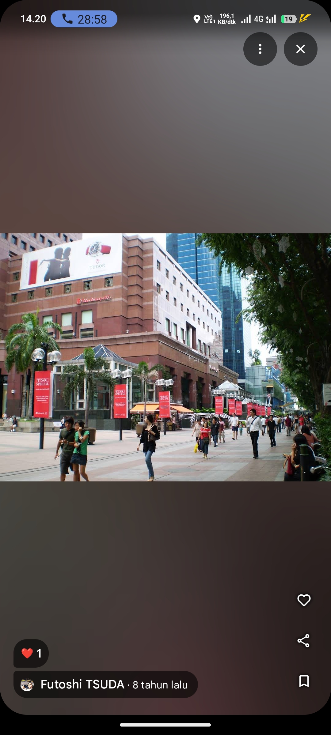 Orchard Road Salah Satu Pusat Perbelanjaan di Singapura