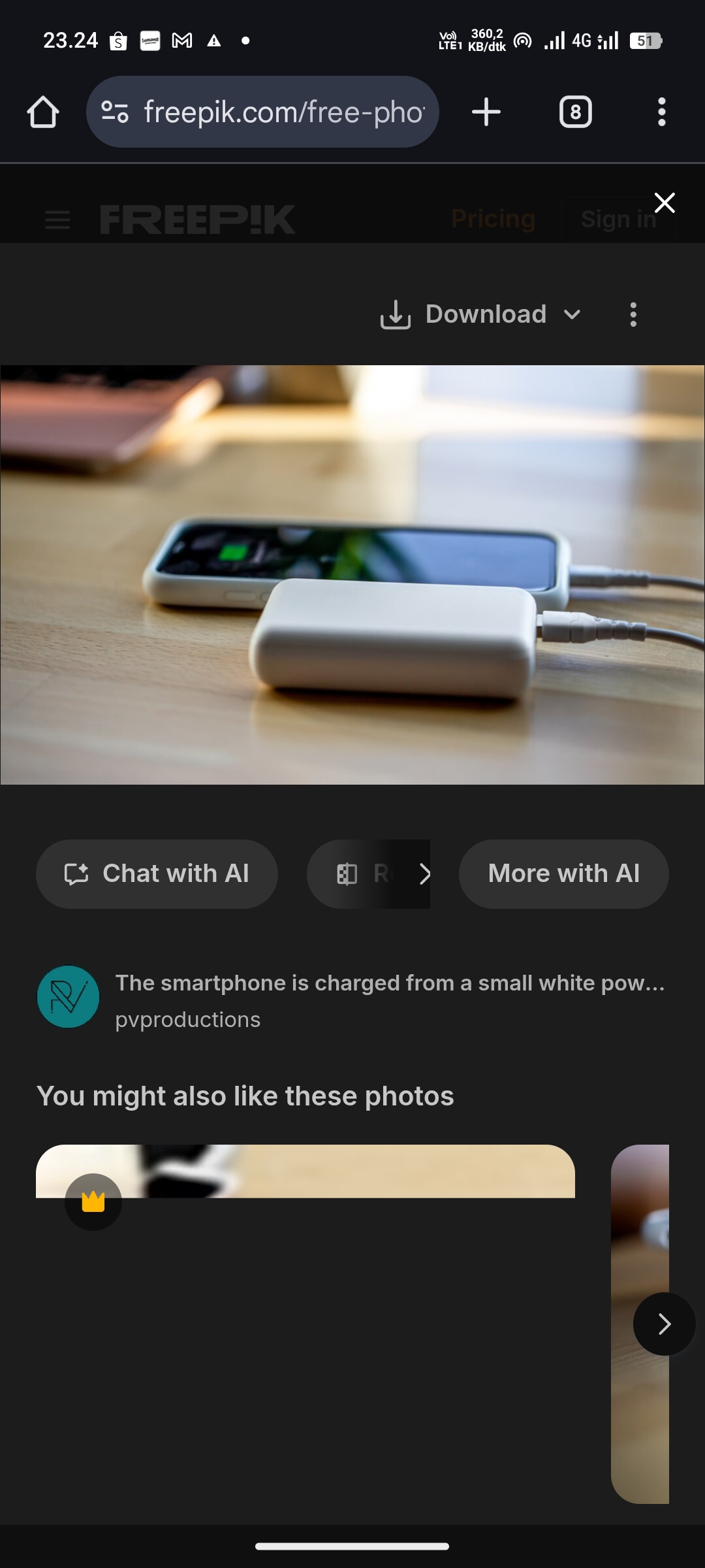 Ilustrasi power bank buat iPhone