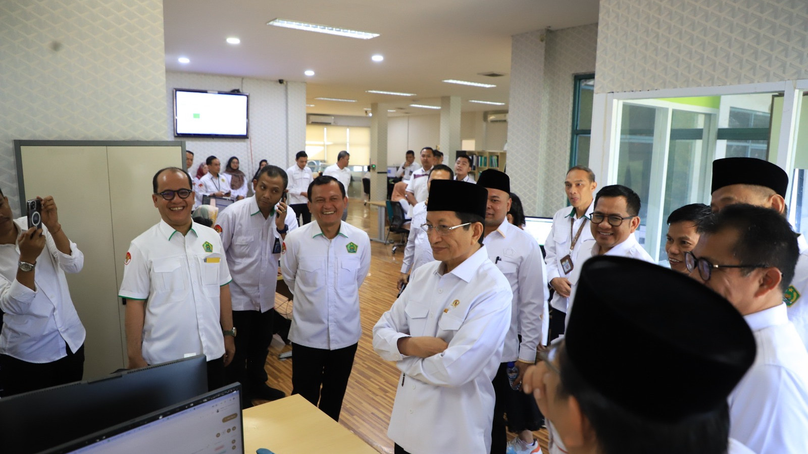 Menteri Agama Nasaruddin Umar dalam salah satu kegiatan.
